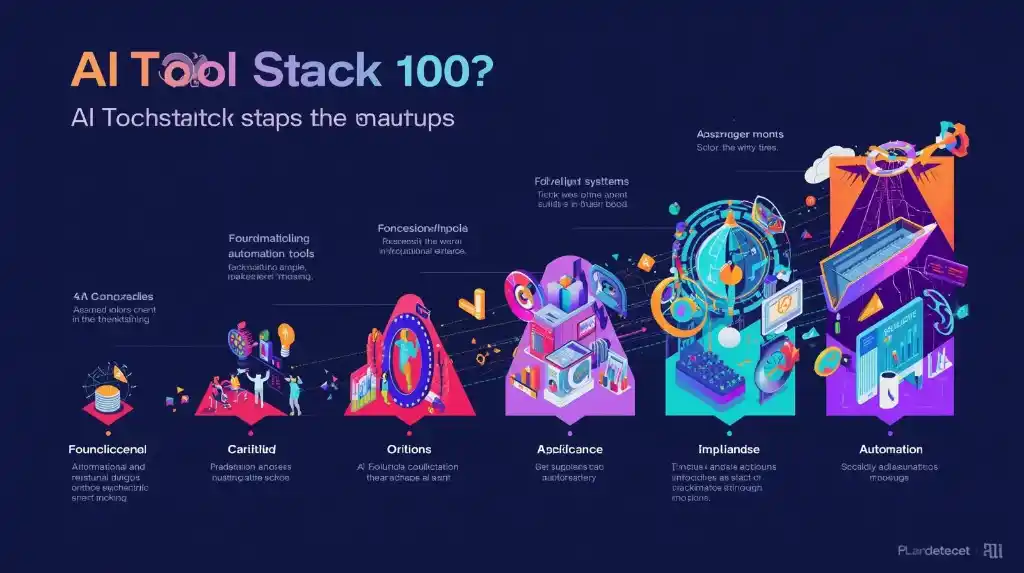 Three-tier pyramid of AI tools: Ship, Scale, and Moat.