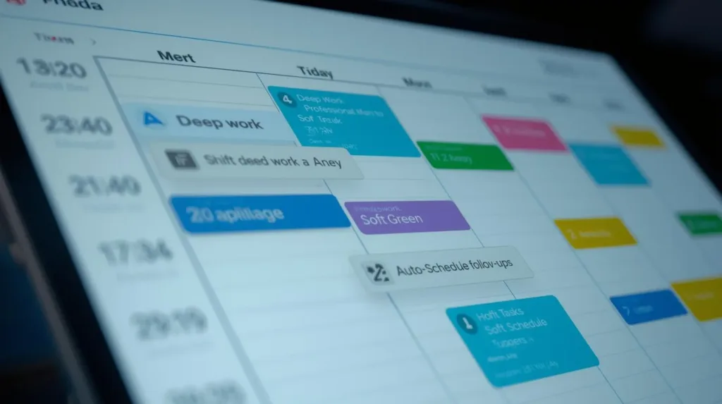 “AI writing tool suggesting grammar and clarity edits with tone recommendations.”