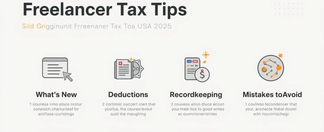 Freelancer Tax Tips USA 2025: Keep More of Your Money This Year