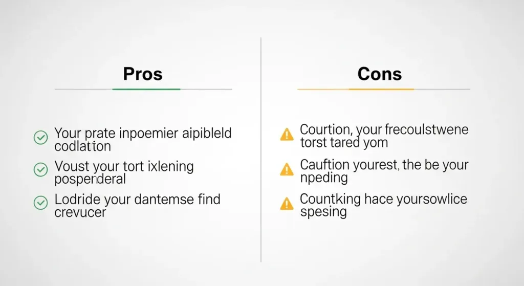 Visual summary of AI investing advantages and limitations