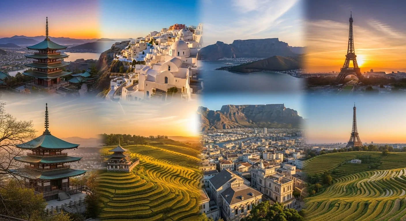 🧭 SEO Brief — Top 5 Travel Destinations Around the World in 2025